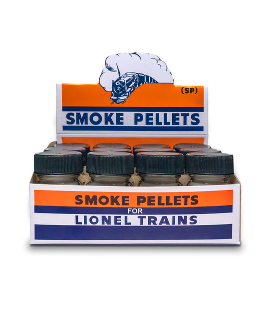 Replica Smoke Pellet Box - Twelve 50 Pellet Bottles